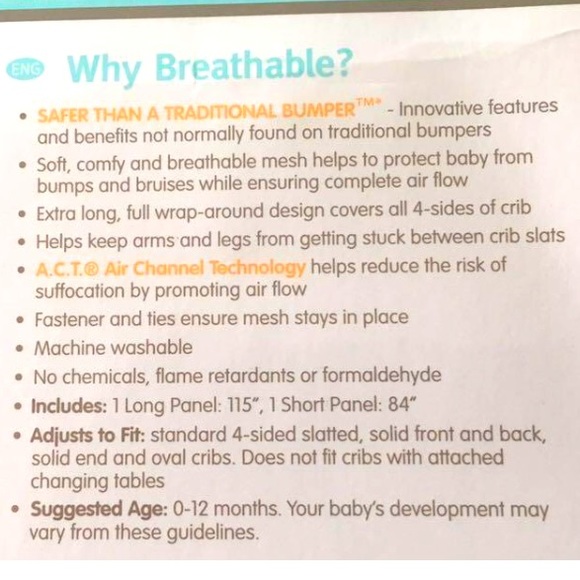 Safe crib liner - Picture 4 of 5